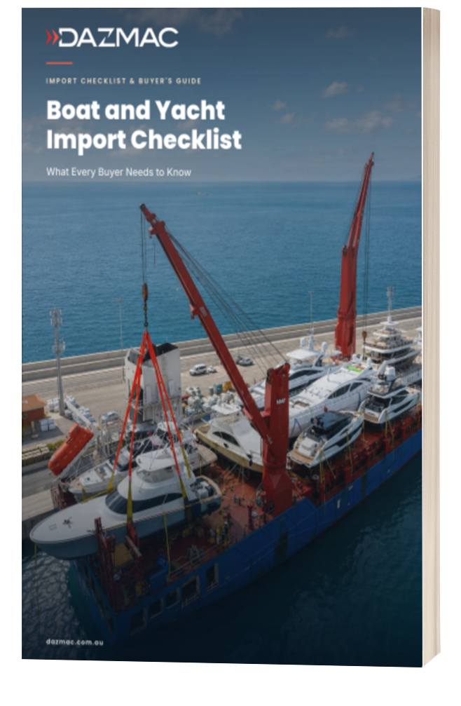 Boat and Yacht Import Checklist cover